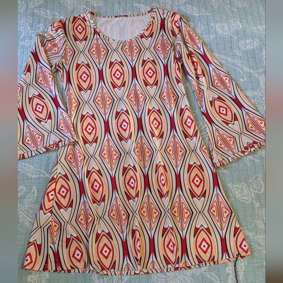 Dresses & Skirts - Seventies Style Dress.  Size L.